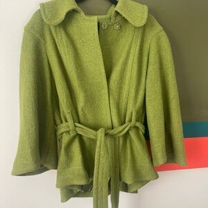 Vintage Green Coat